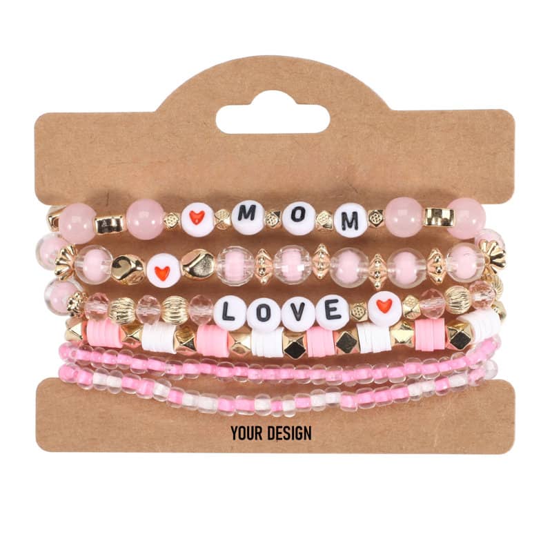 Clay Bead Friendship Bracelet Set