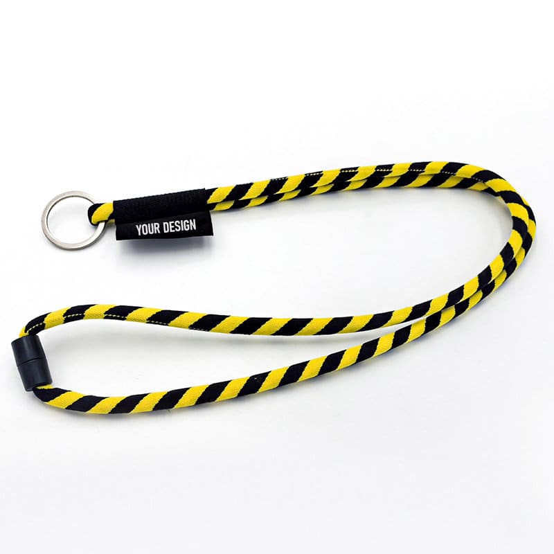 Customizable Long Lanyard With Key Ring