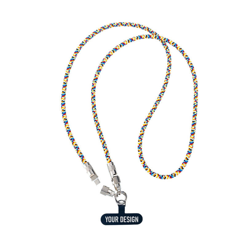 Cell Phone Charging Cable Lanyard