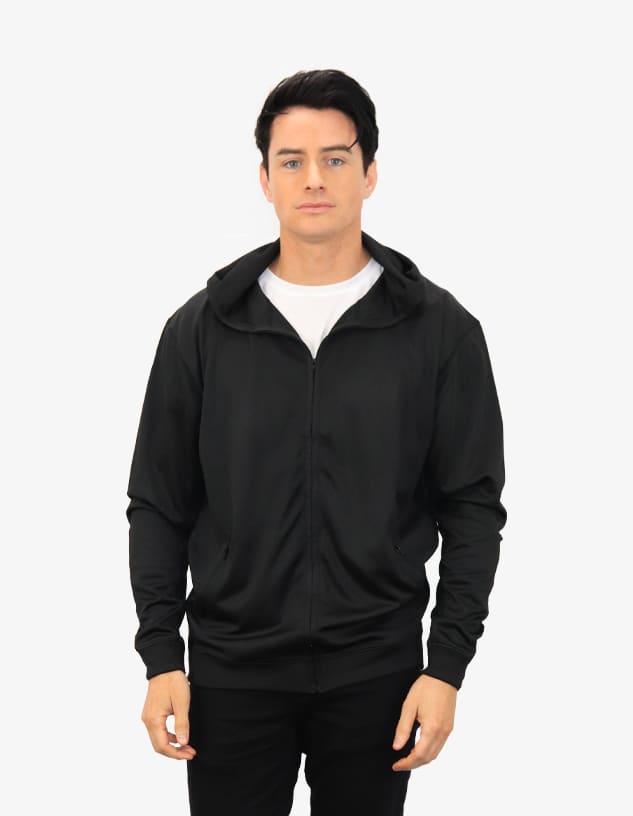 Unisex Lightweight Zipped Hoodie