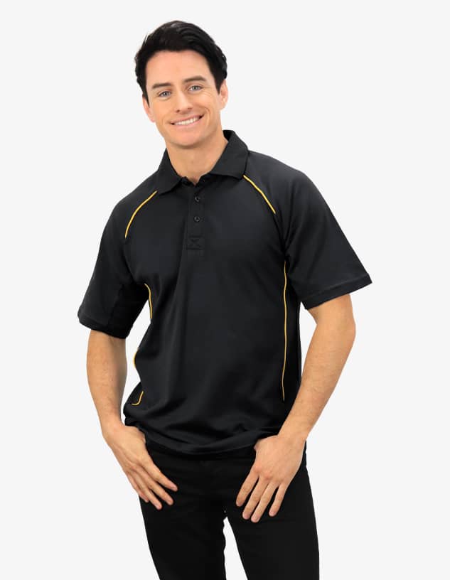 Men's Cotton Blend Polo Shirt