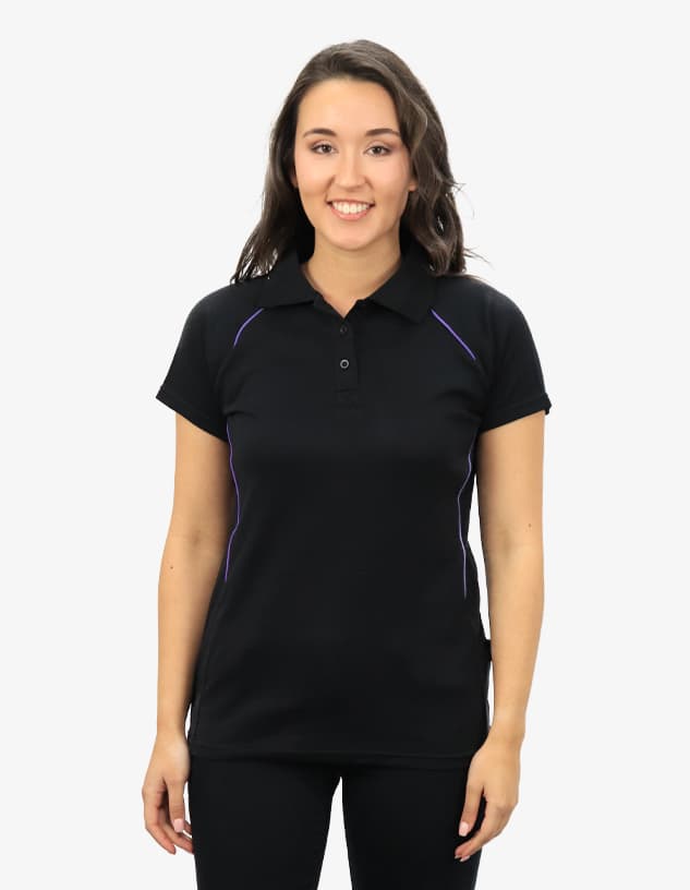 Women's Cotton Blend Polo Shirt