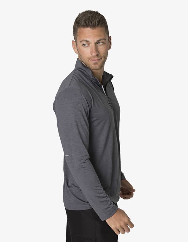 Men's Long Sleeve 1/4 Zipped