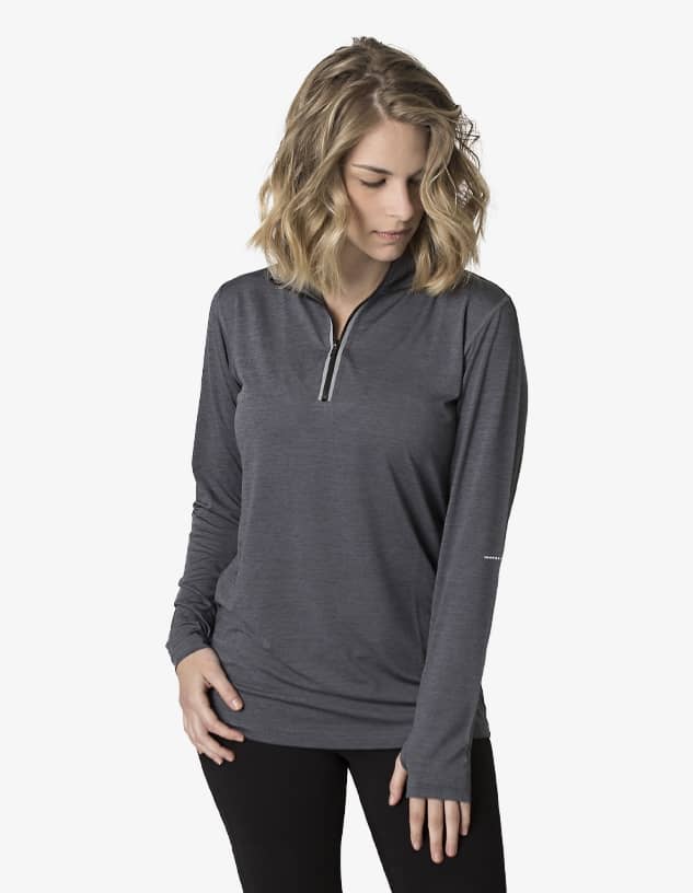 Women's Long Sleeve 1/4 Zipped