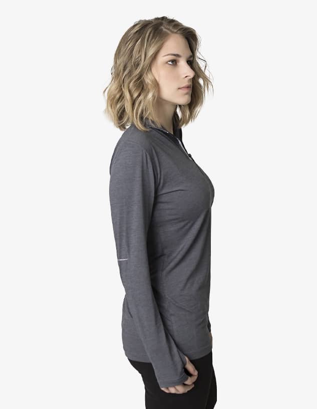 Women's Long Sleeve 1/4 Zipped