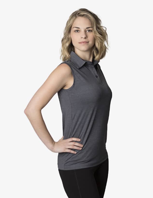 Ladies' Sleeveless Polo