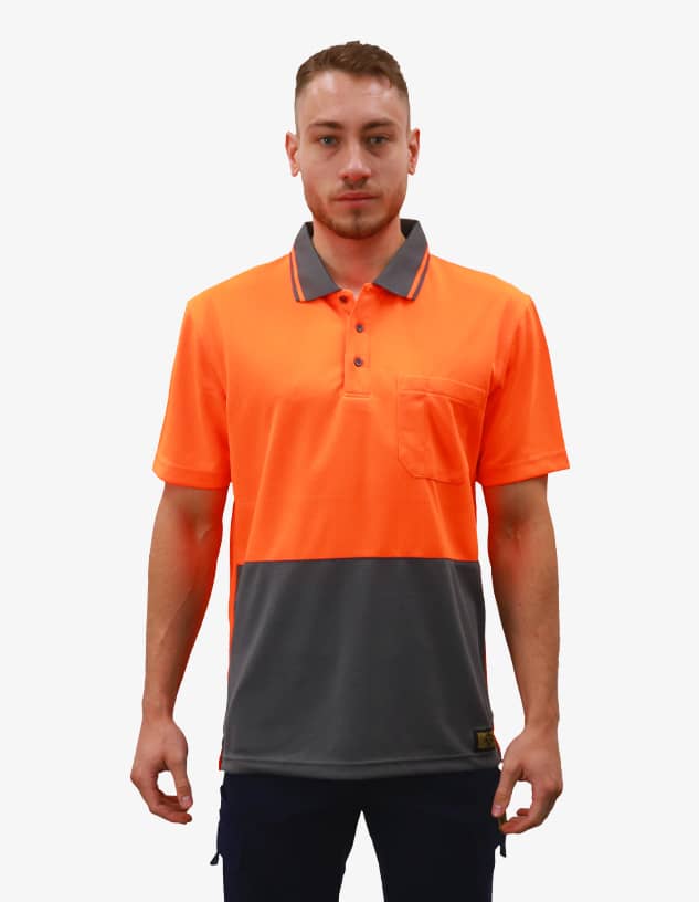 Men's Polo Shirt- Day Use Certified-Sublimated