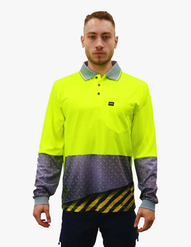 Men's Polo Shirt- Day Use Certified-Sublimated
