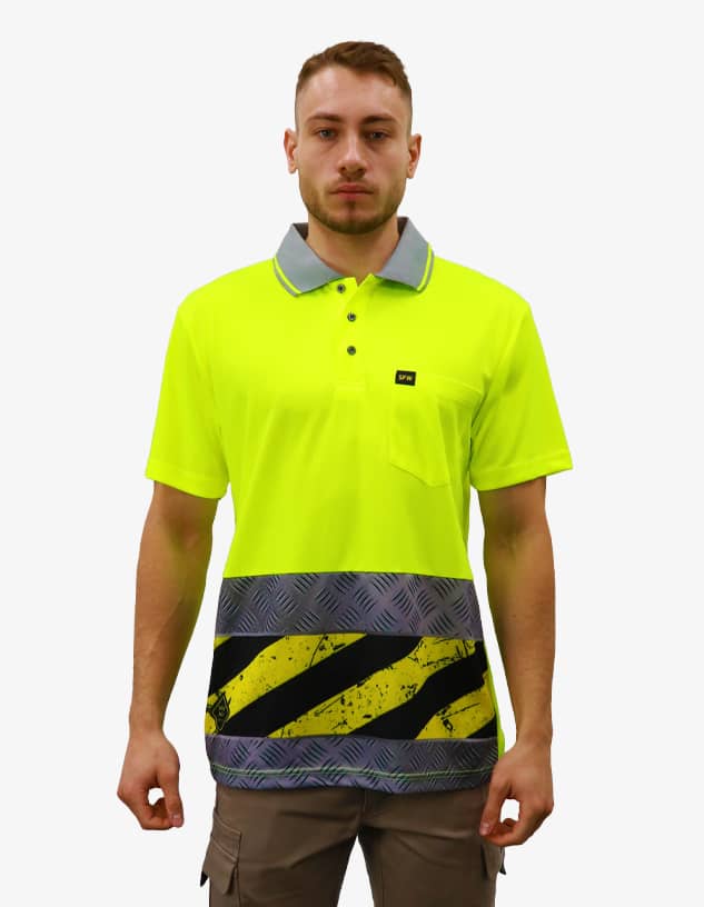 Men's Polo Shirt- Day Use Certified-Sublimated