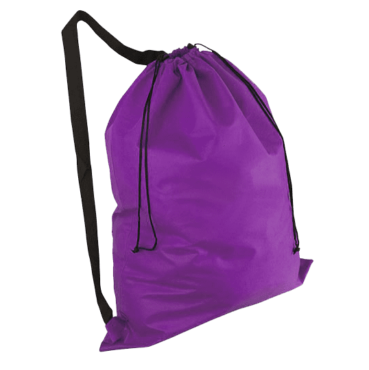 Non-Woven Laundry Duffel Bag With Over The Shoulder Strap - PS4054 Image