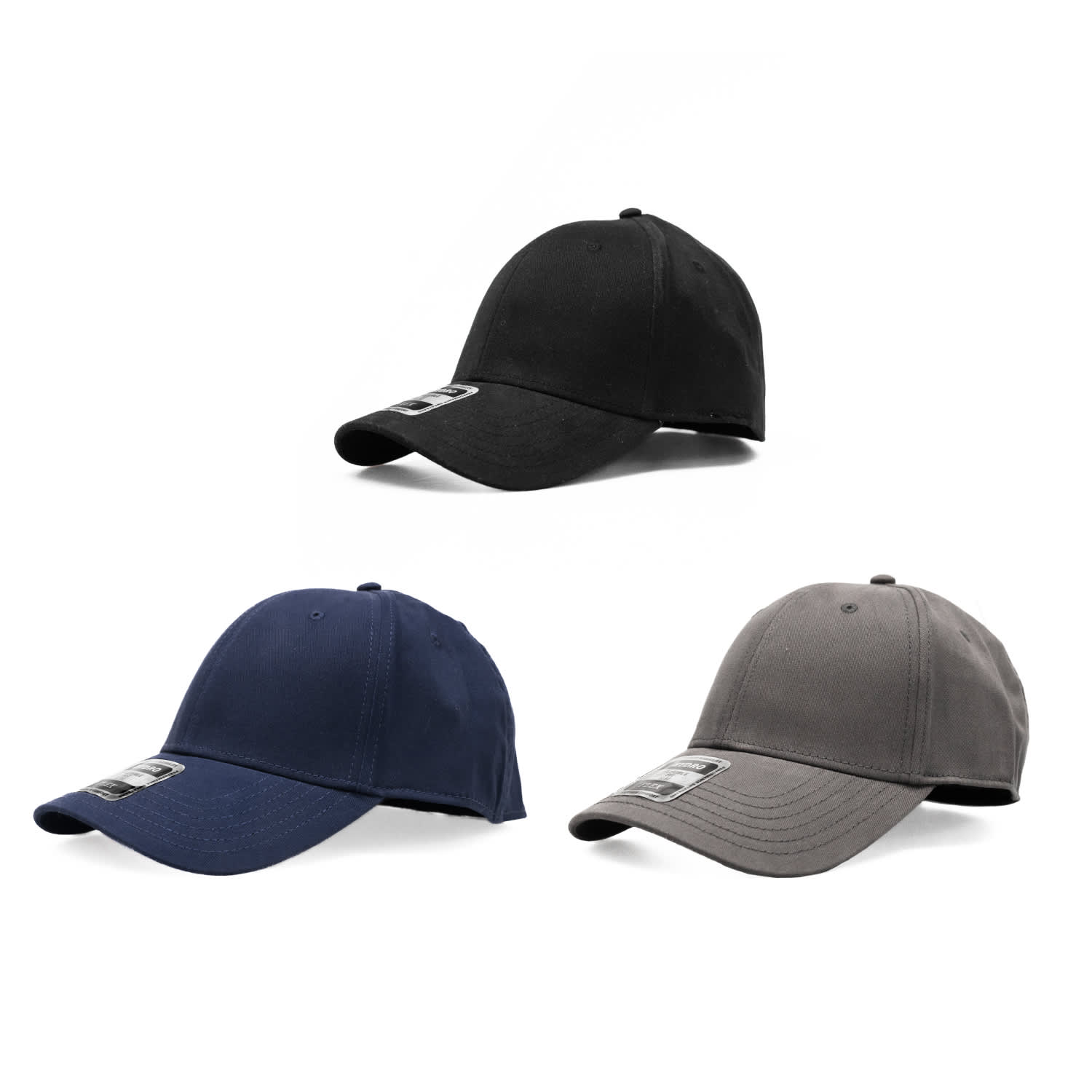 Nixon 6 Panel Cotton Spandex Stretch Cap with Fully Closed Back - 5015 Image