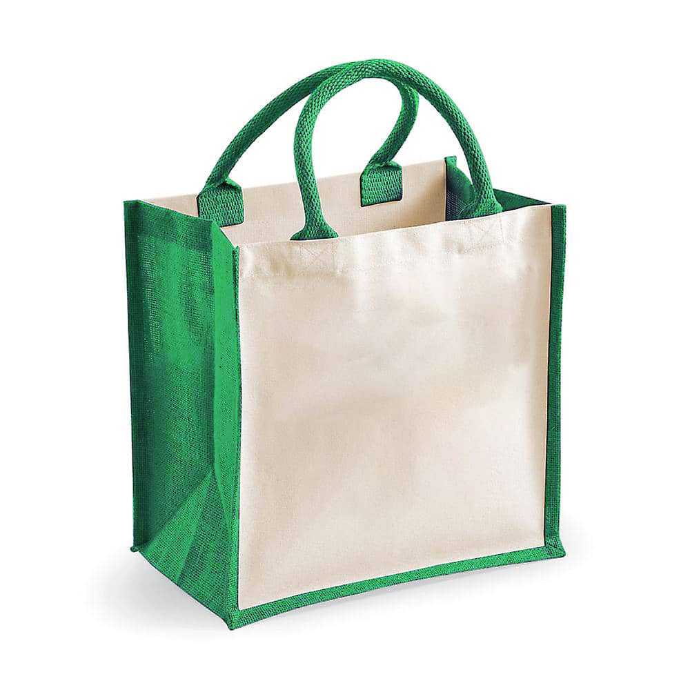 Medium Jute Supermarket Tote - PS4501 Image 