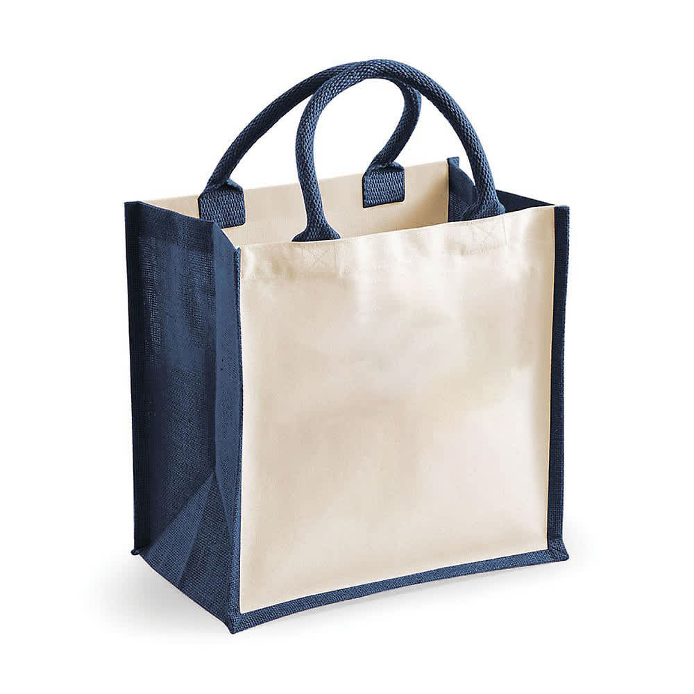 Medium Jute Supermarket Tote - PS4501 Image 