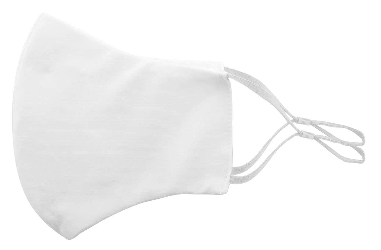 Kids 2 Layer Premium Full Sublimation Cotton Mask - PSFM36B Image