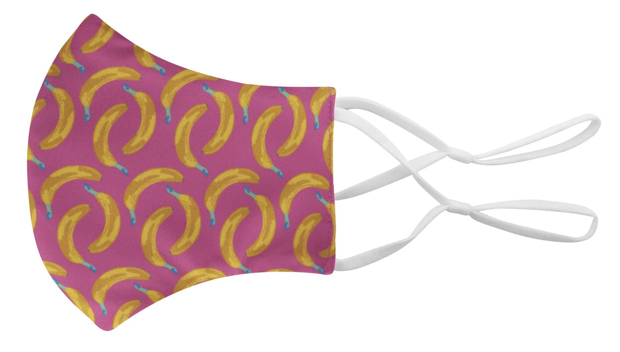 Kids 2 Layer Premium Full Sublimation Cotton Mask - PSFM36B Image