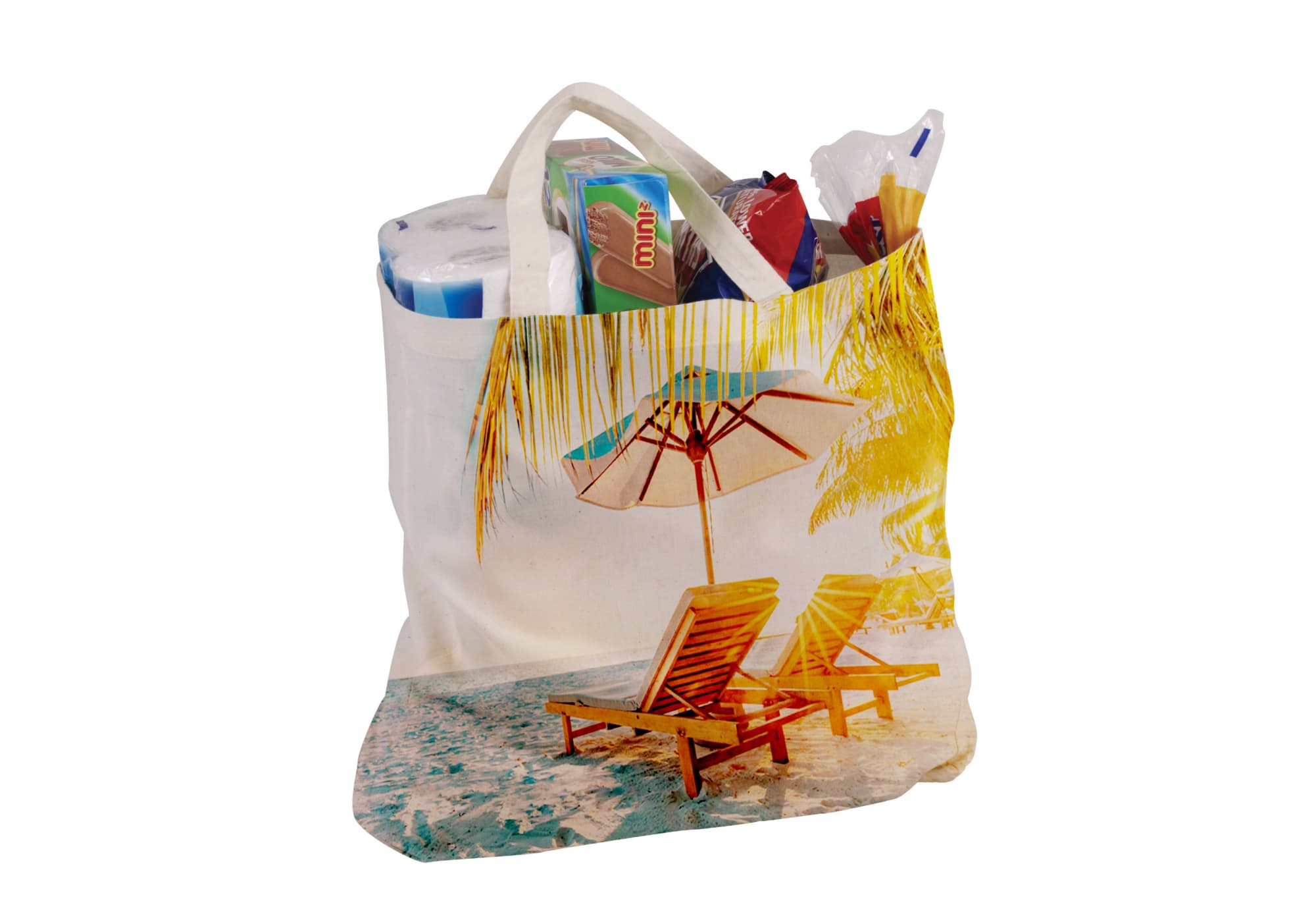 Full Colour Yamba Calico Cotton Bag - PS4832 Image