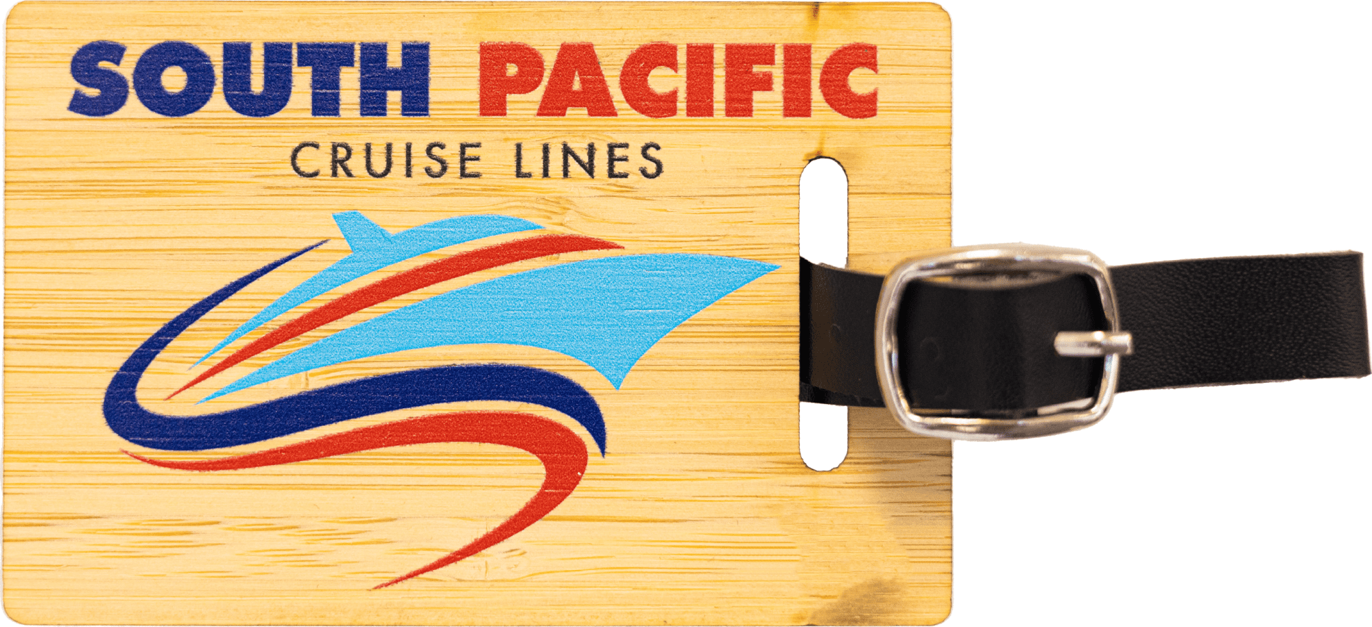 Bamboo Luggage Tag - PS8343 Image 