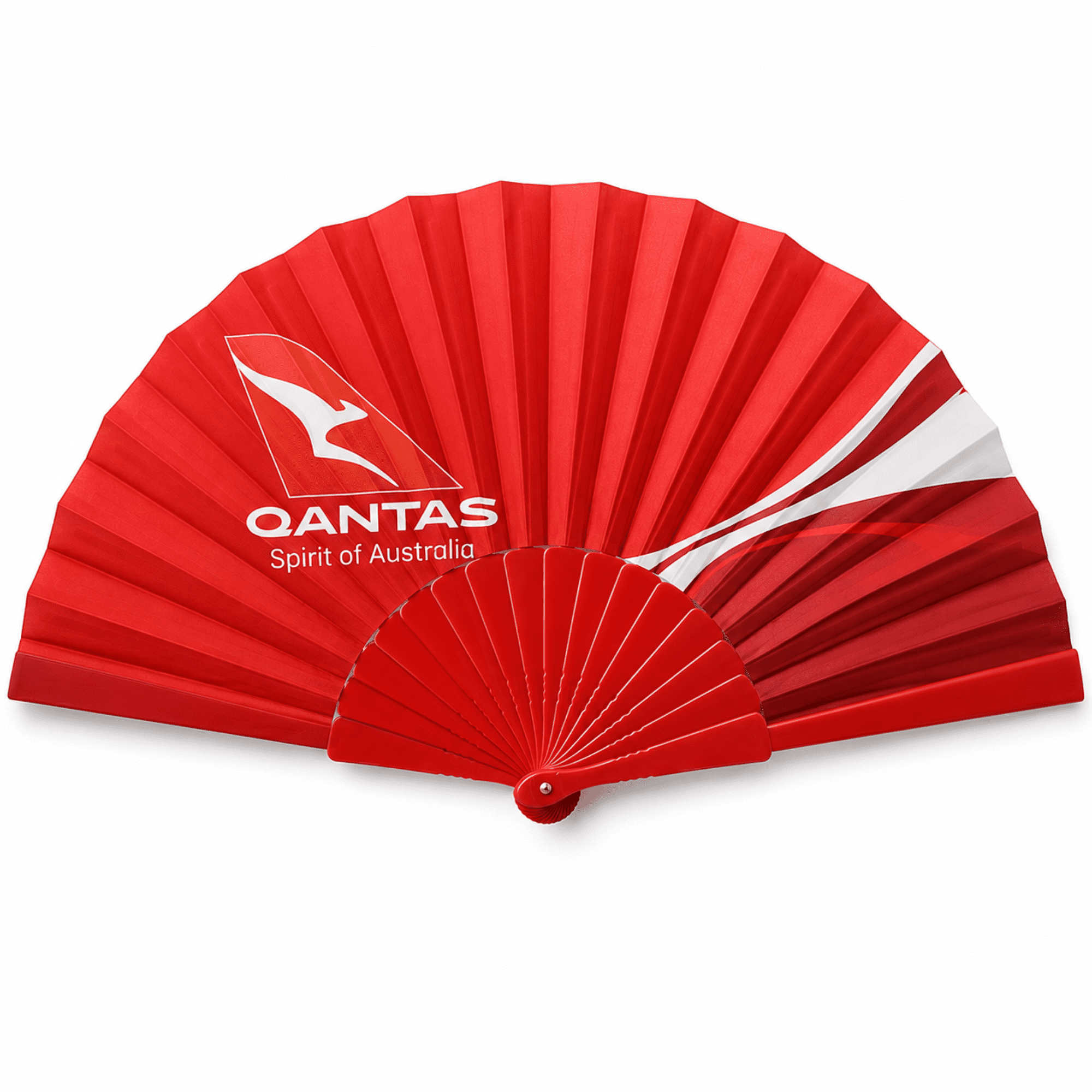 RPET Foldable Fan with Coloured Ribs