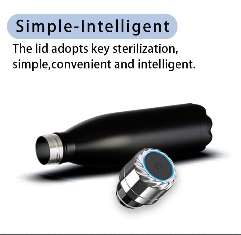 Bondi Vacuum Bottle - UV Self Cleaning Lid - PS2020 Image 