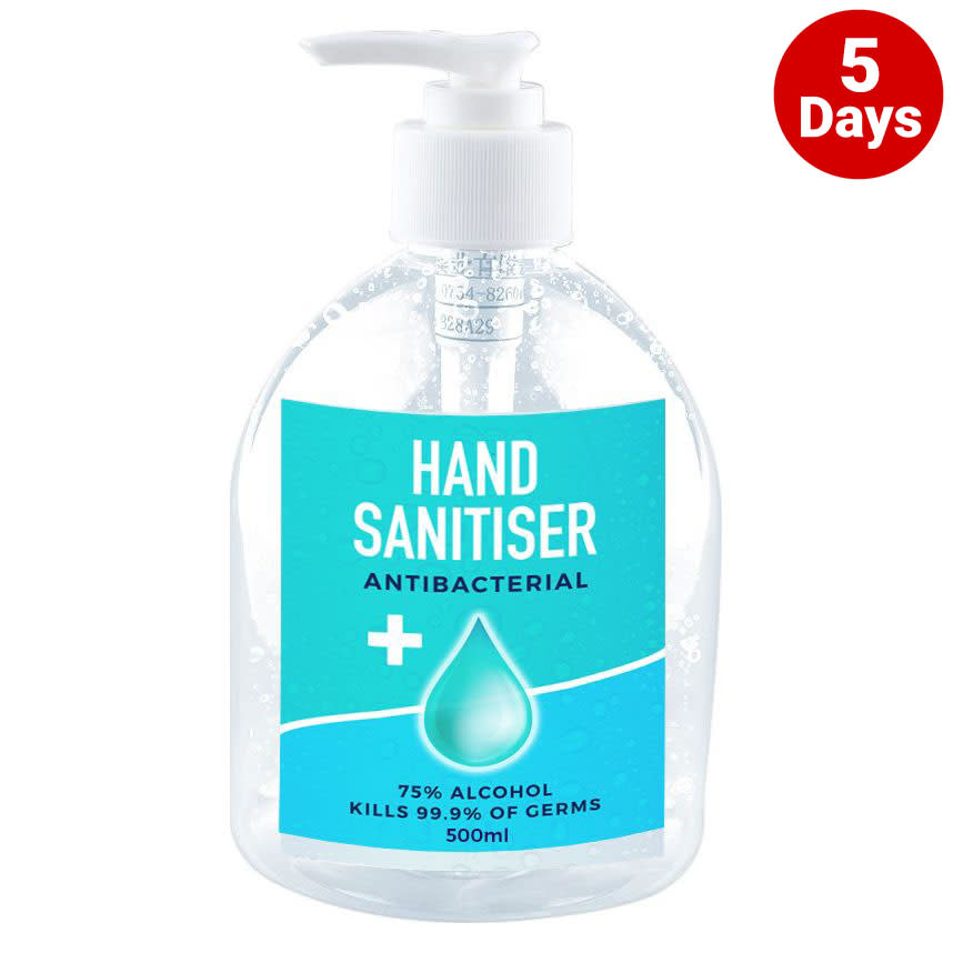 Hand Sanitiser 500Ml Made In China