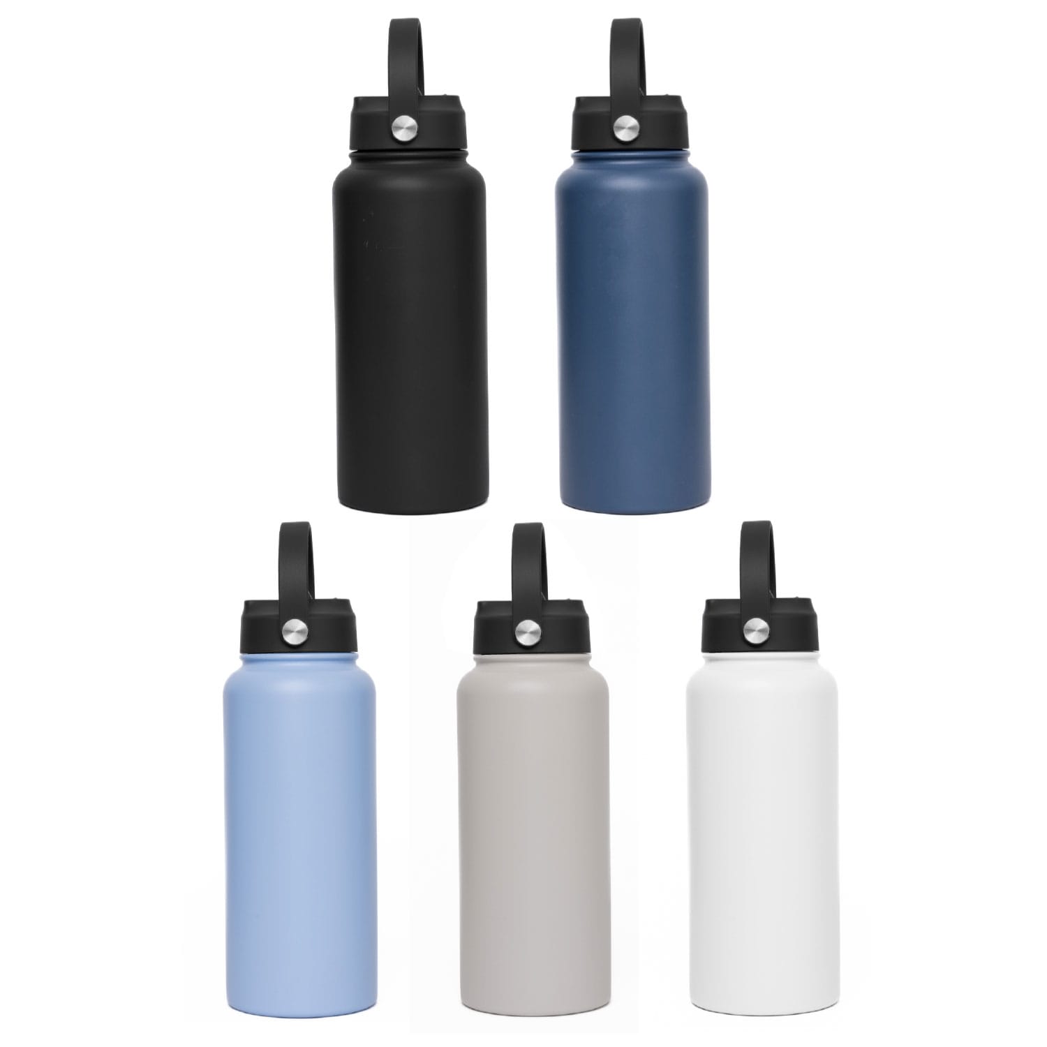 LAPEN 1L Vacuum Bottle with Rotating Carry Handle Lid promotional product