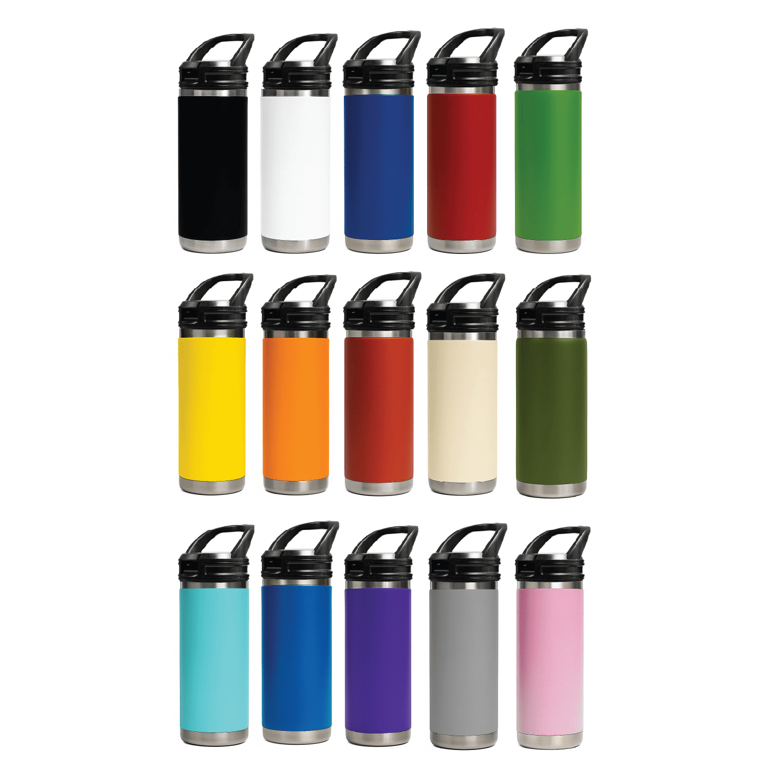 HYDRO - 532ml Vacuum Bottle with Sipper Handle Lid promotional product