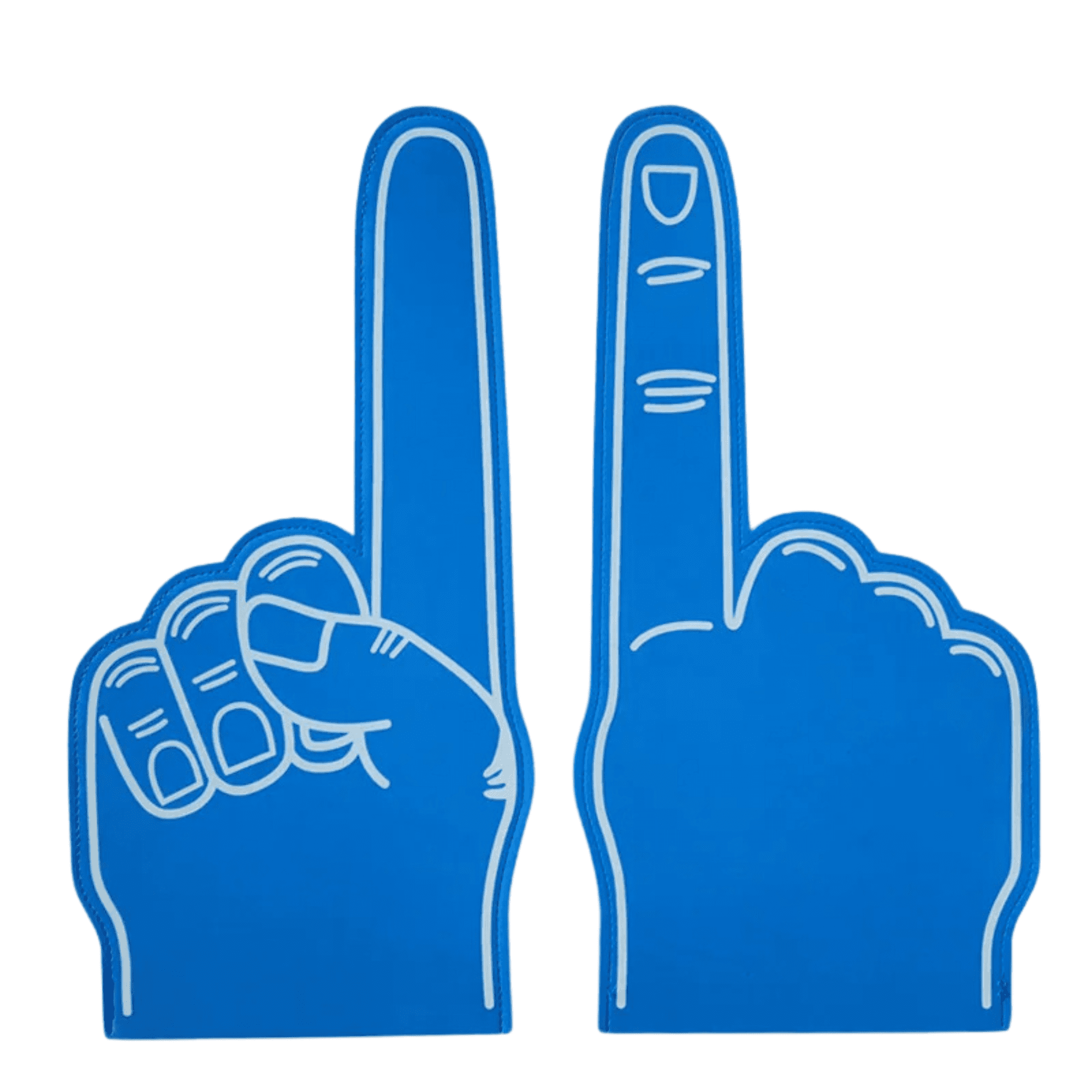 Alternative view of EVA Foam Supporters Hand