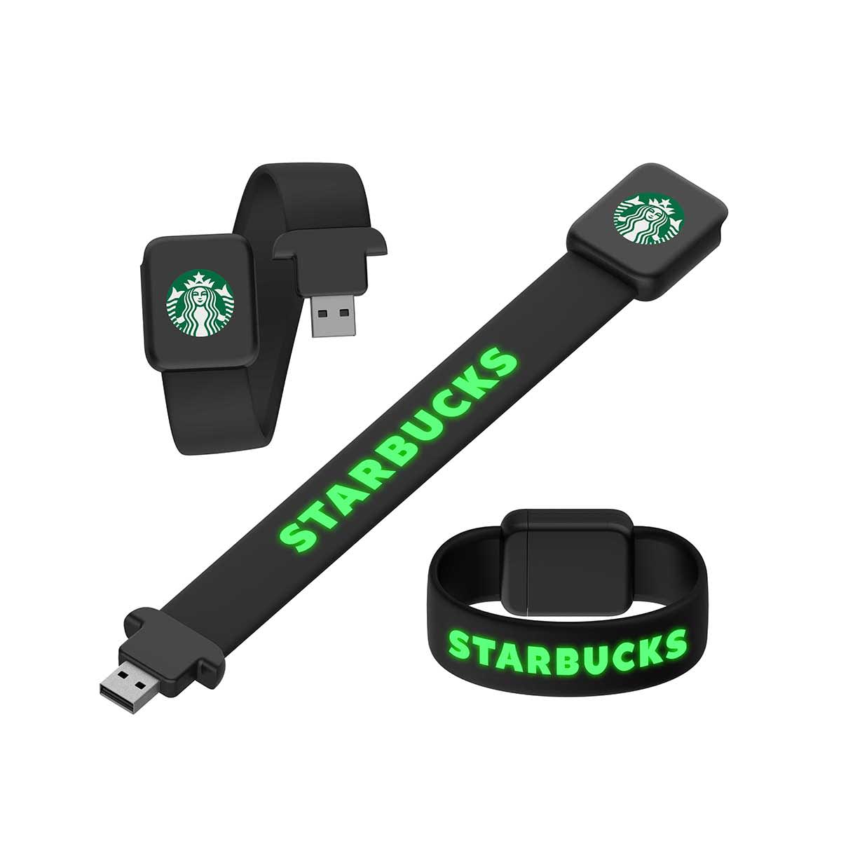Alternative view of Arc Bracelet LED USB Flash Drive