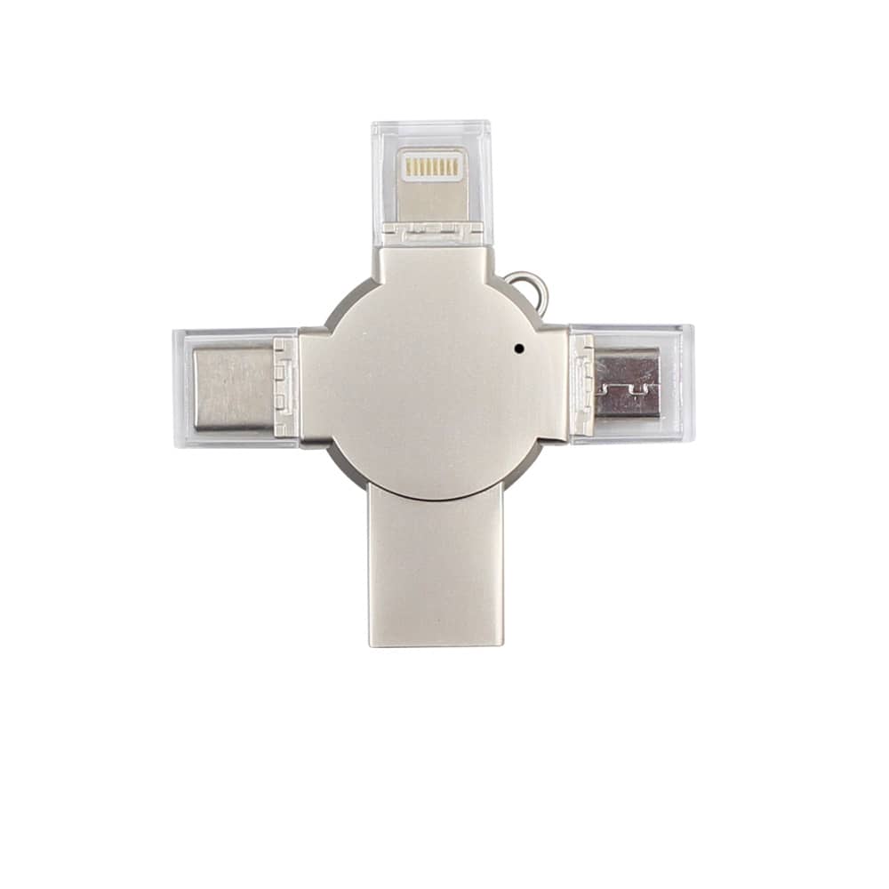 Alternative view of Ring 3 in 1 USB Flash Drive