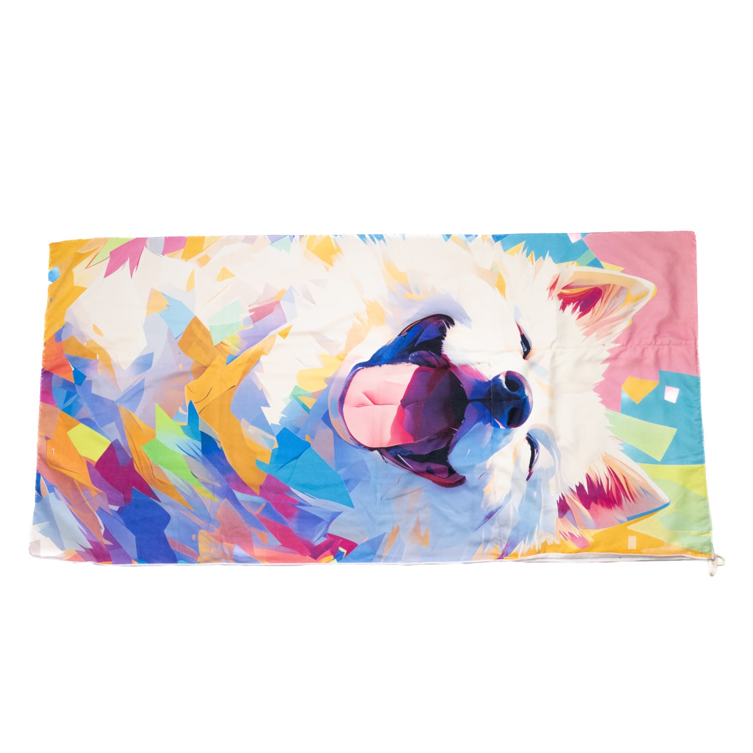 Alternative view of Foldable Drawstring Towel