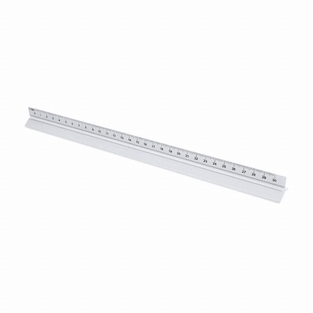 30cm Triangular Aluminium Scale Ruler promotional product