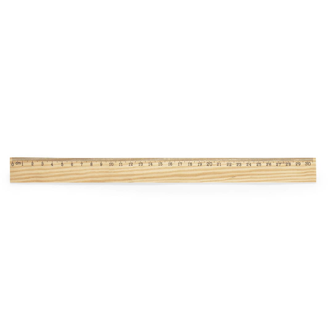 Alternative view of 30cm Wooden Ruler