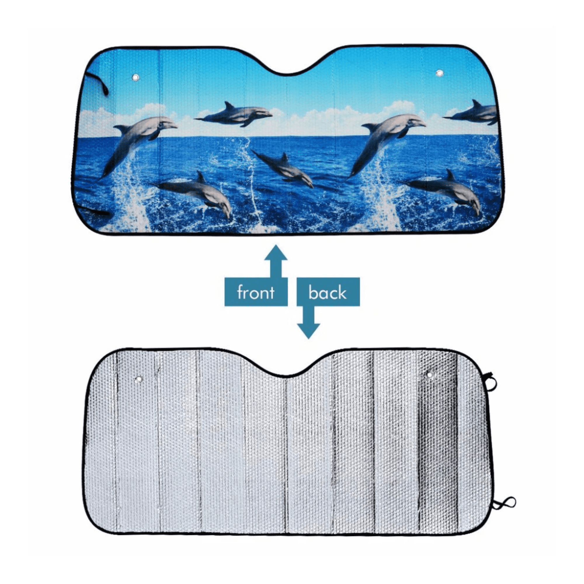 Alternative view of Shadex Full Colour Foldable Car Sunshade