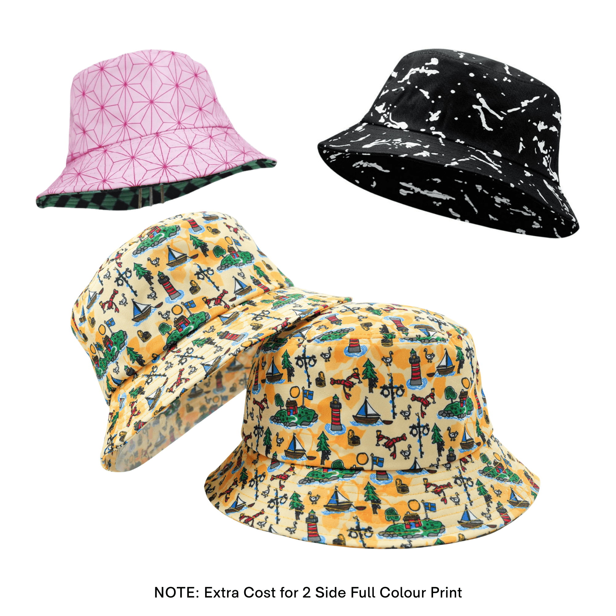Alternative view of All Over Sublimation Bucket Hat