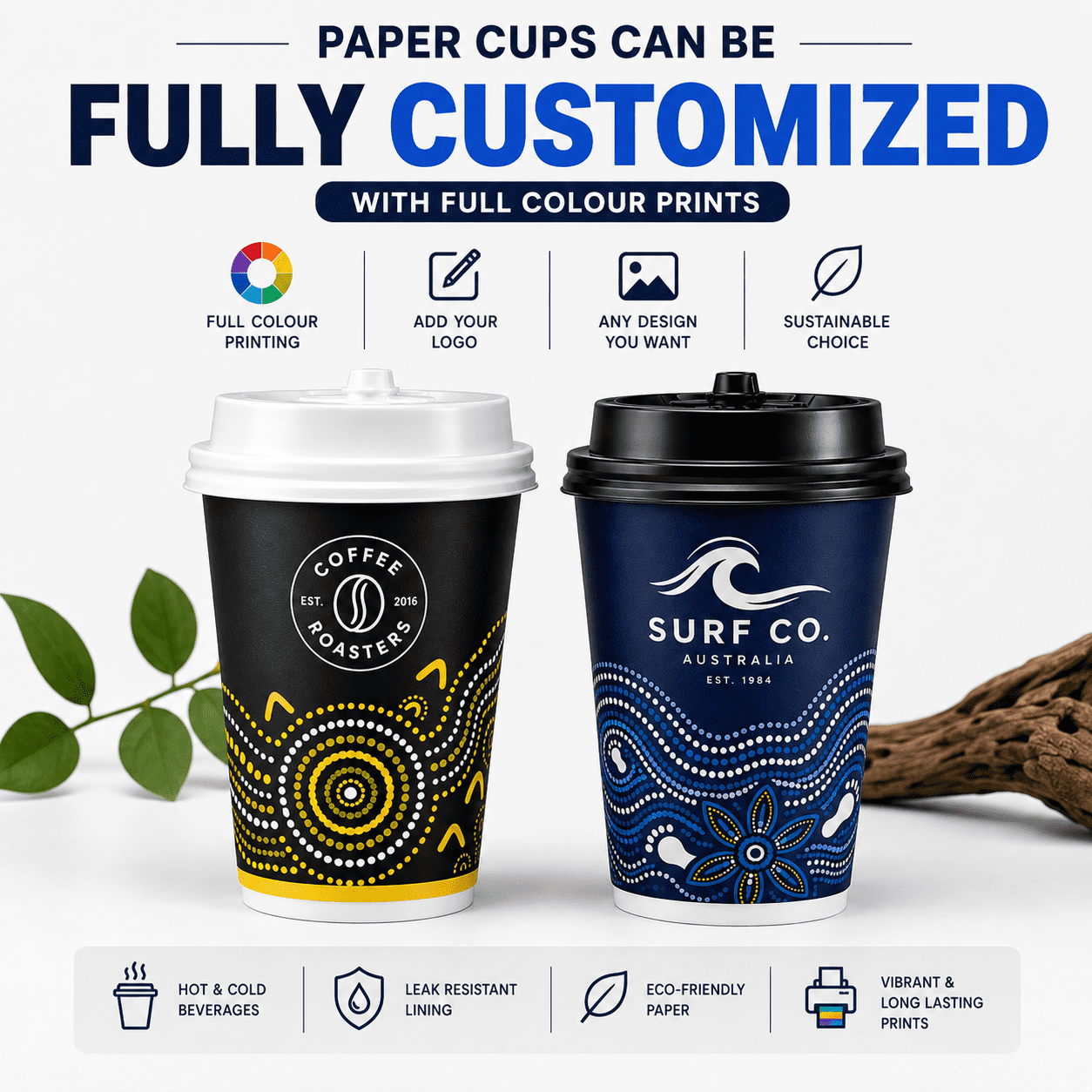 Single Walled Paper Cup - 200ml