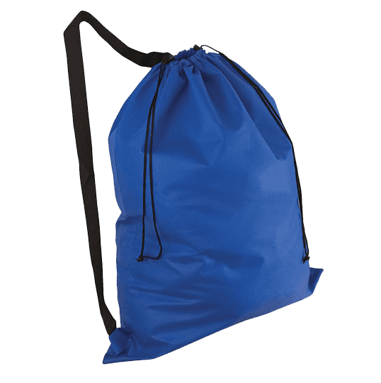 Non-Woven Laundry Duffel Bag With Over The Shoulder Strap - PS4054 Image