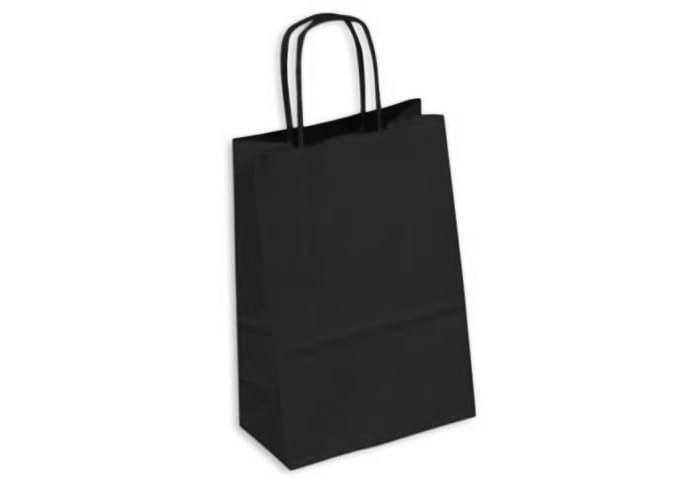 Alternative view of Small  Coloured Kraft Paper Bag