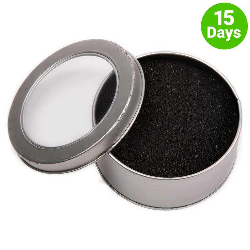 Tin Gift Box: Round With Window