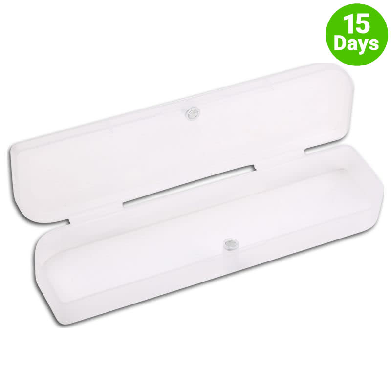 Clear Plastic Case: Magnetic Long