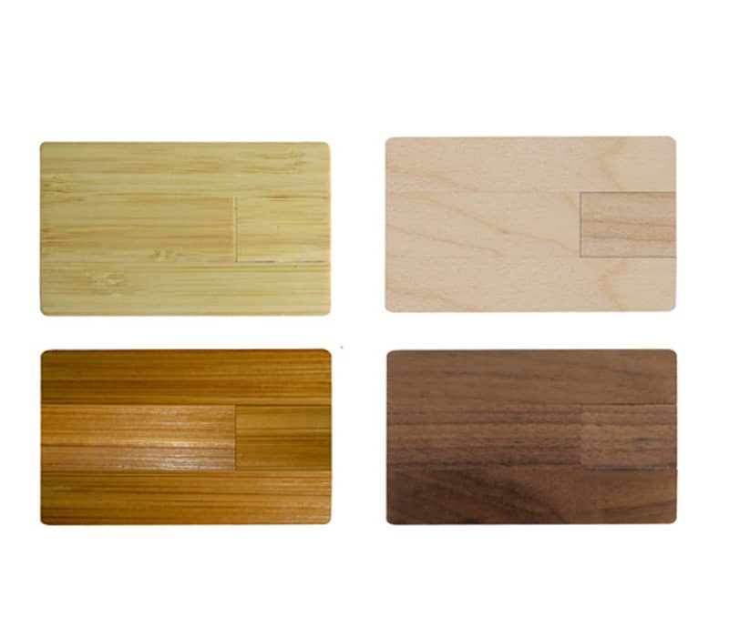 Wooden Credit Card Drive