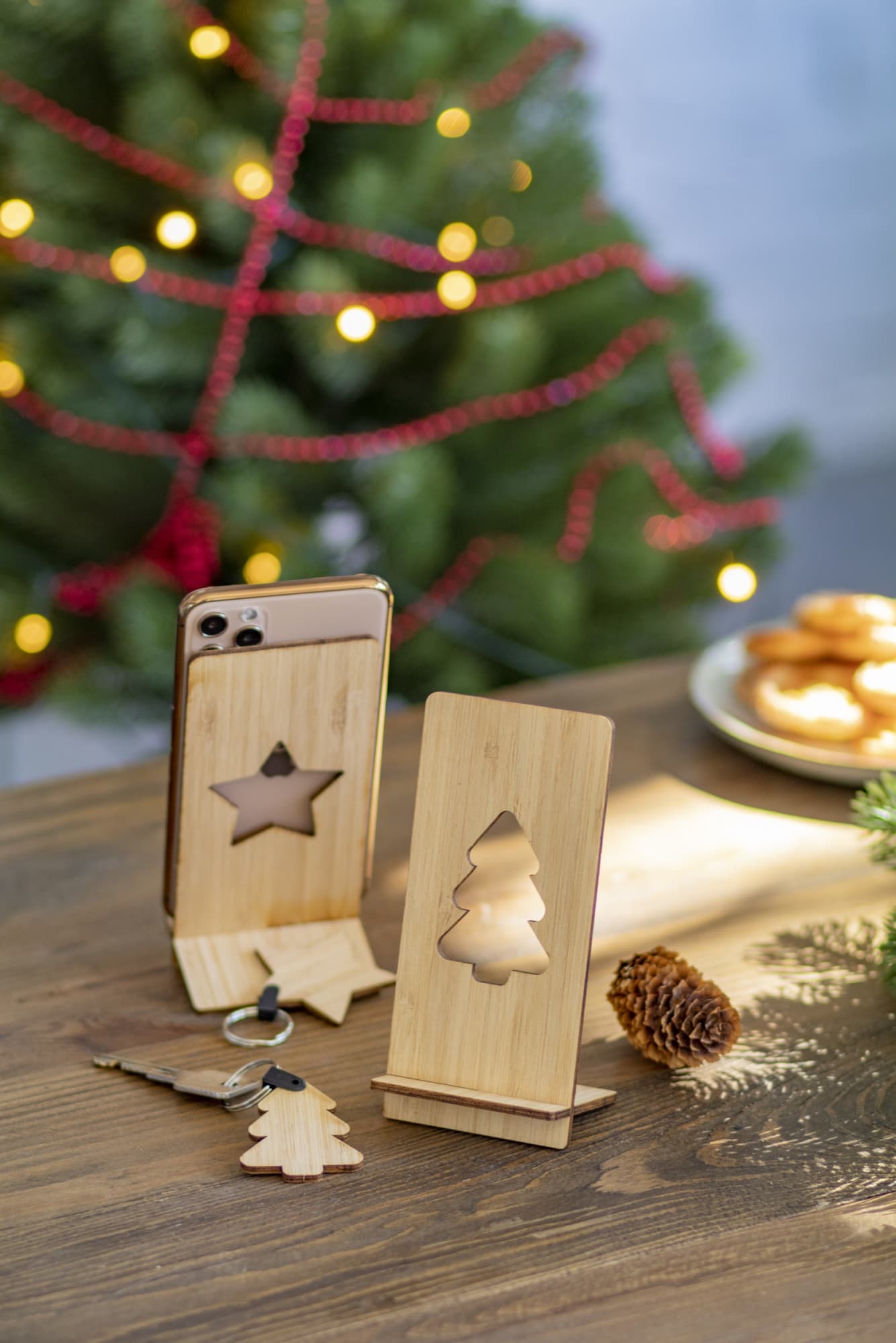 Kannykka mobile holder, Christmas tree - PP716503 Image 