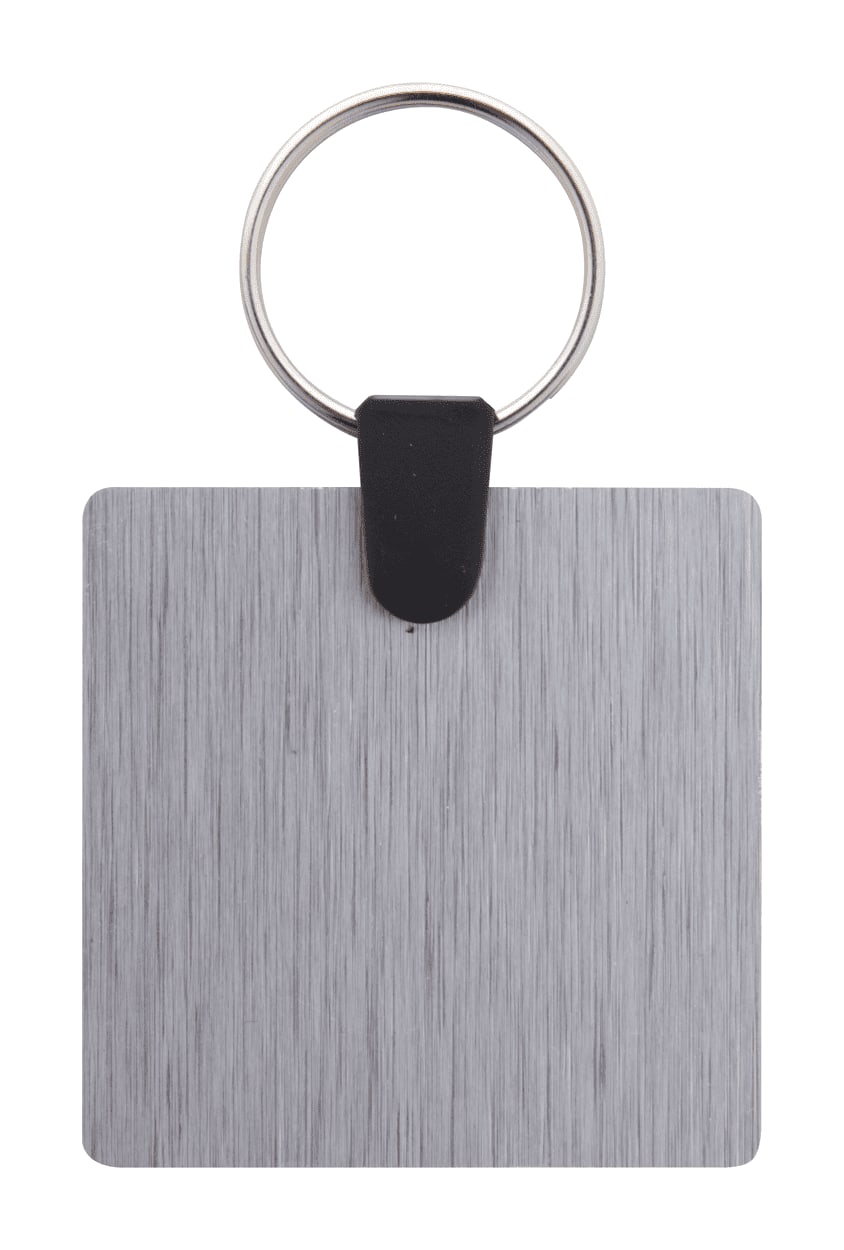 Square shaped Shaped Keyring - PP718939 Image 