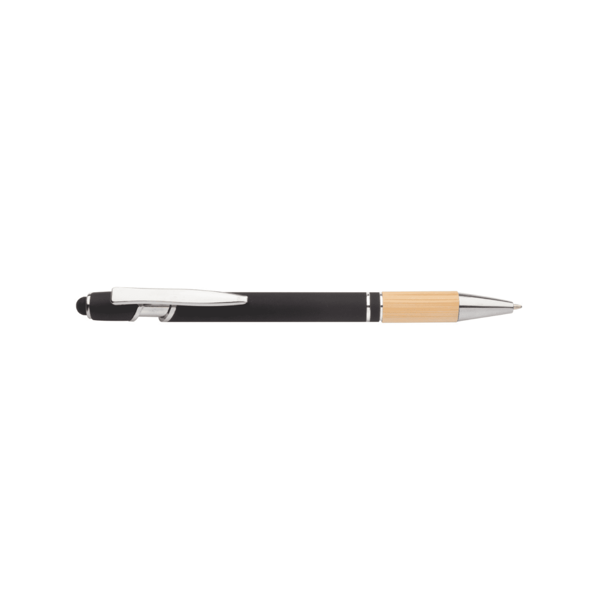 Aluminium Pen with Bamboo Grip