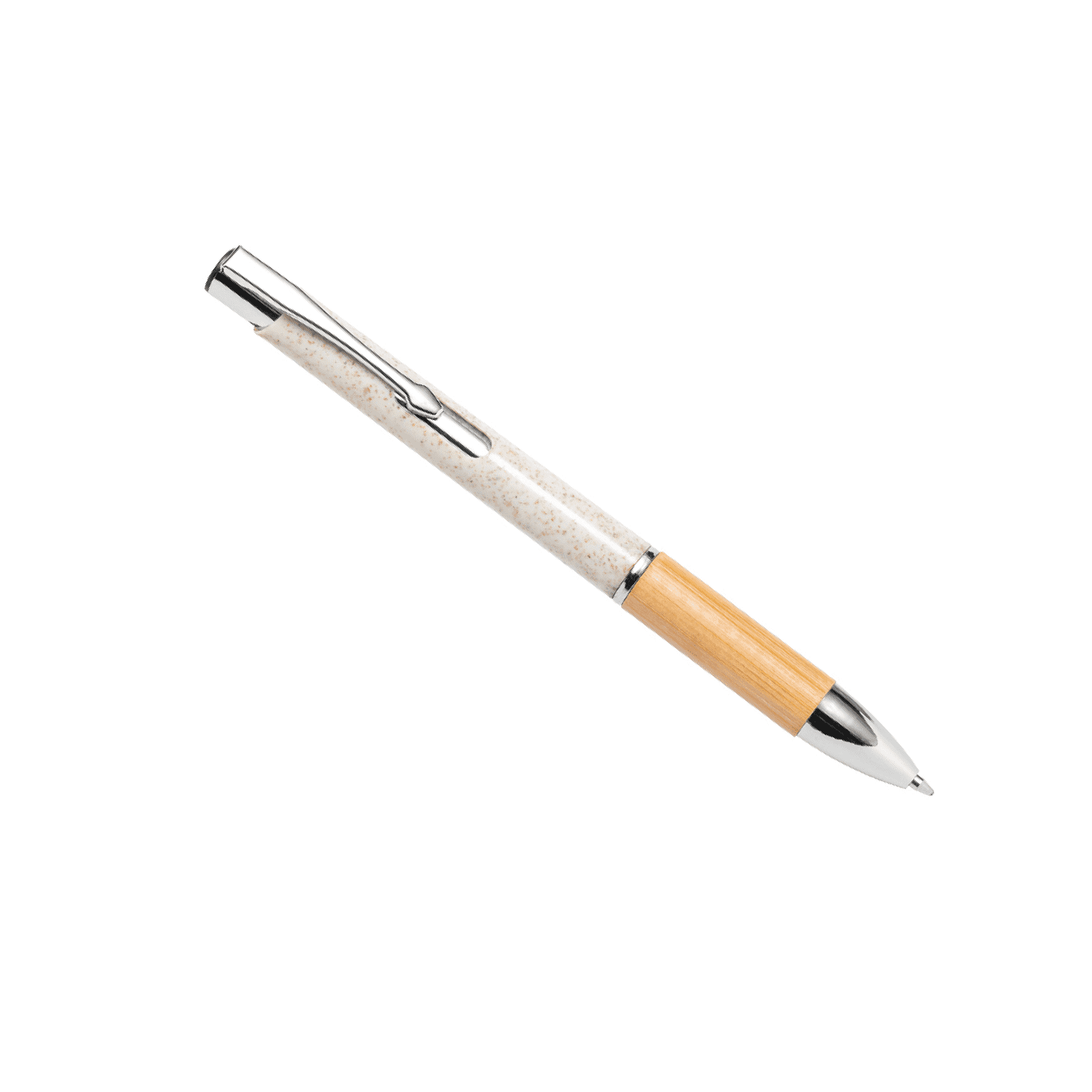 Alternative view of Bamboo Grip Wheat Straw Pen