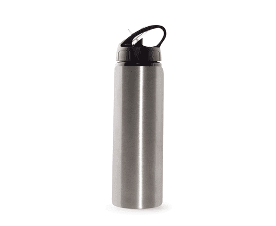750Ml Aluminium Water Bottle With Straw - PS2006 Image 