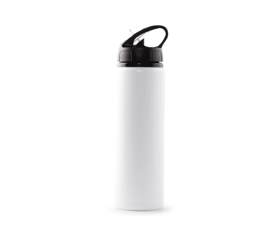 750Ml Aluminium Water Bottle With Straw - PS2006 Image 