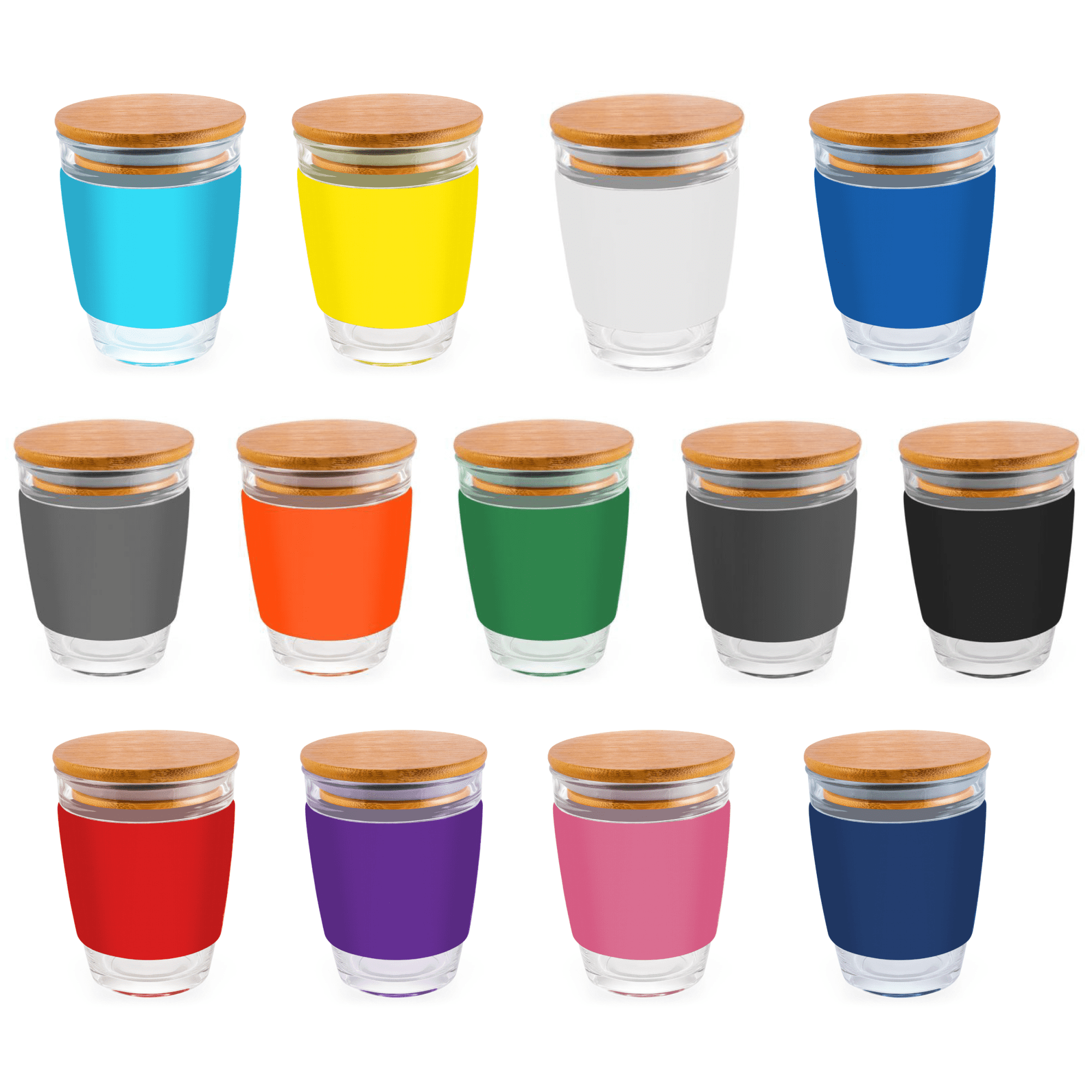 Milano 350Ml Coffee Cup With Bamboo Lid - PS2228 Image 