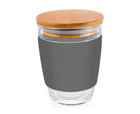Milano 350Ml Coffee Cup With Bamboo Lid - PS2228 Image 