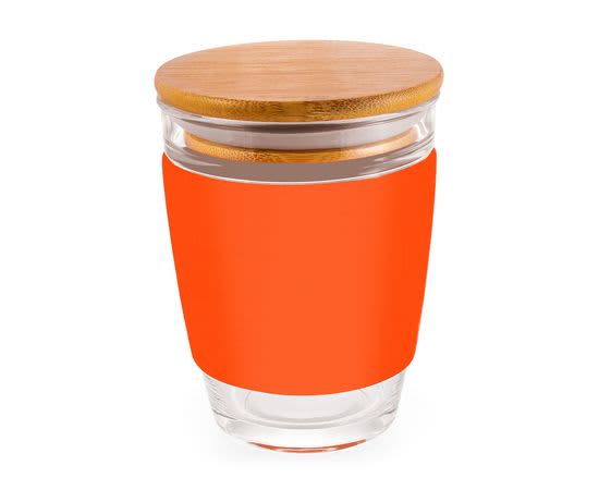 Milano 350Ml Coffee Cup With Bamboo Lid - PS2228 Image 