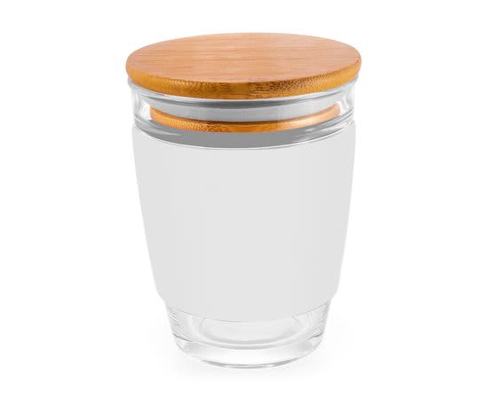 Milano 350Ml Coffee Cup With Bamboo Lid - PS2228 Image 